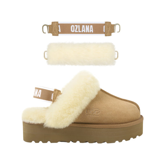 OZLANA CLASSIC COQUETTE PLATFORM SLIPPER OZ30002