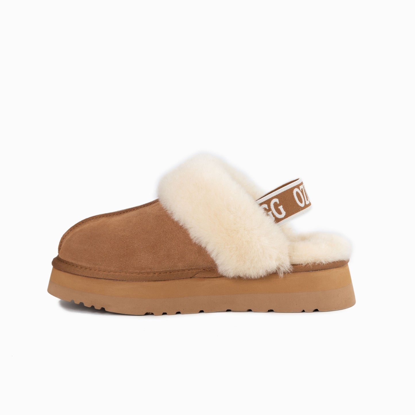 OZWEAR UGG Platform Slipper (Elastic Backstrap)